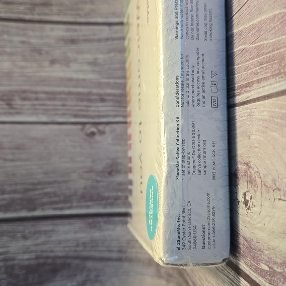 23andMe Saliva Collection Kit Sealed Prepaid Testing & Postage Exp. 8/25** - Picture 3 of 4